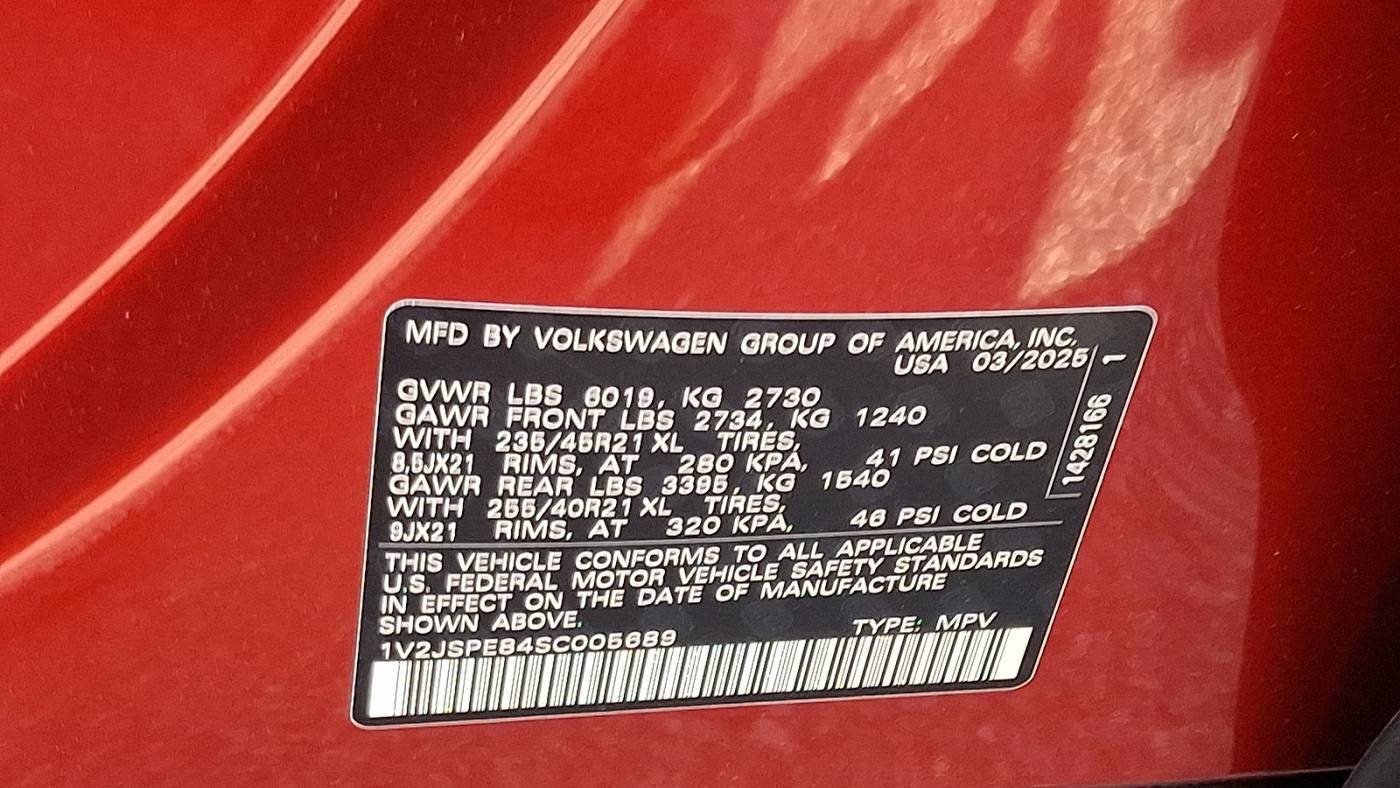 2025 Volkswagen ID.4 1V2JSPE84SC005689