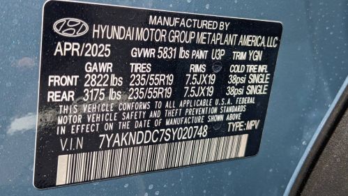 2025 Hyundai IONIQ 5 7YAKNDDC7SY020748