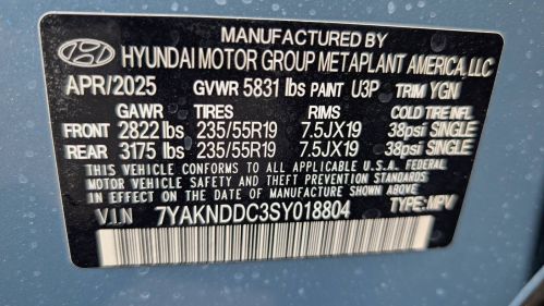 2025 Hyundai IONIQ 5 7YAKNDDC3SY018804