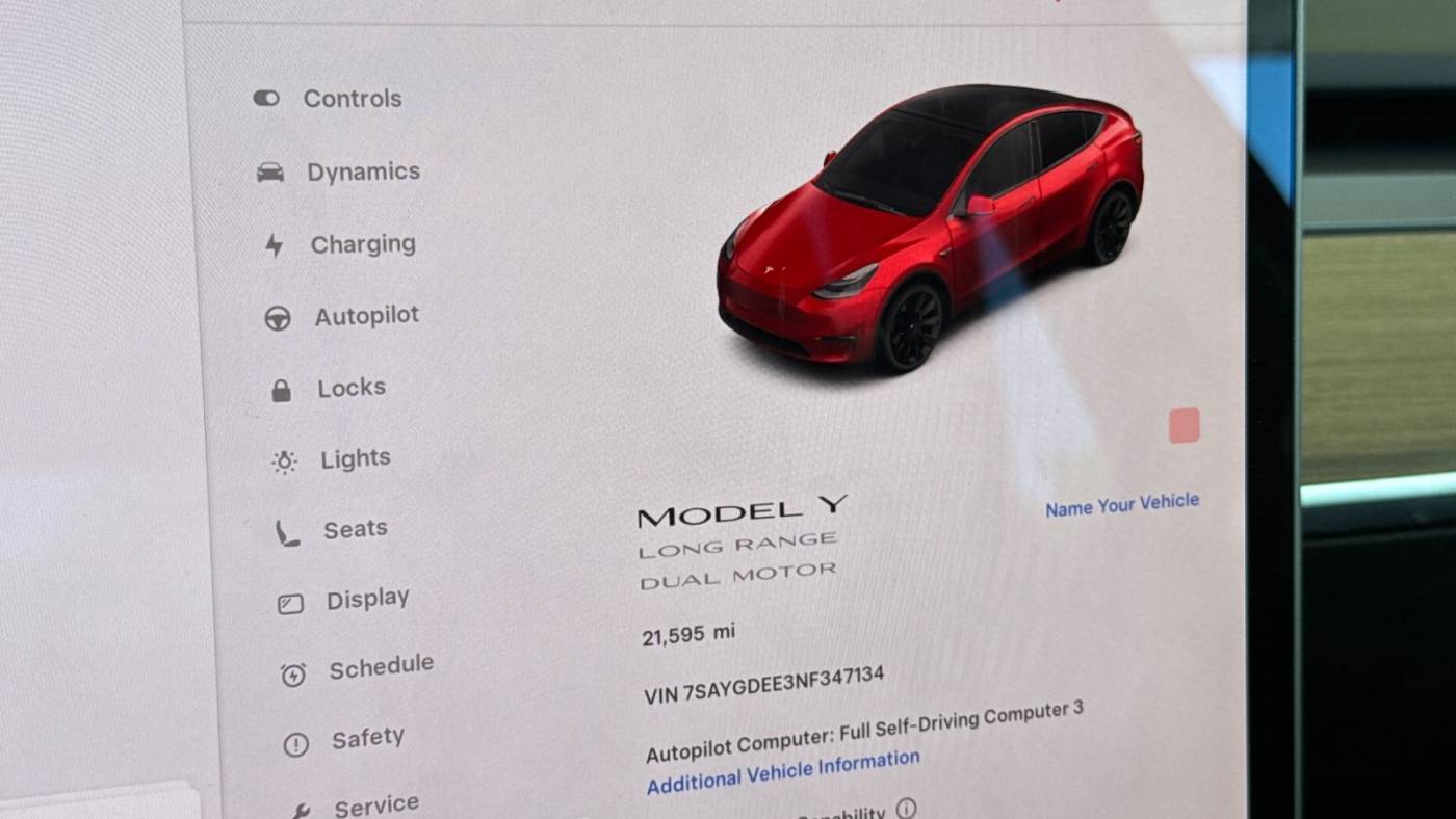 2022 Tesla Model Y 7SAYGDEE3NF347134