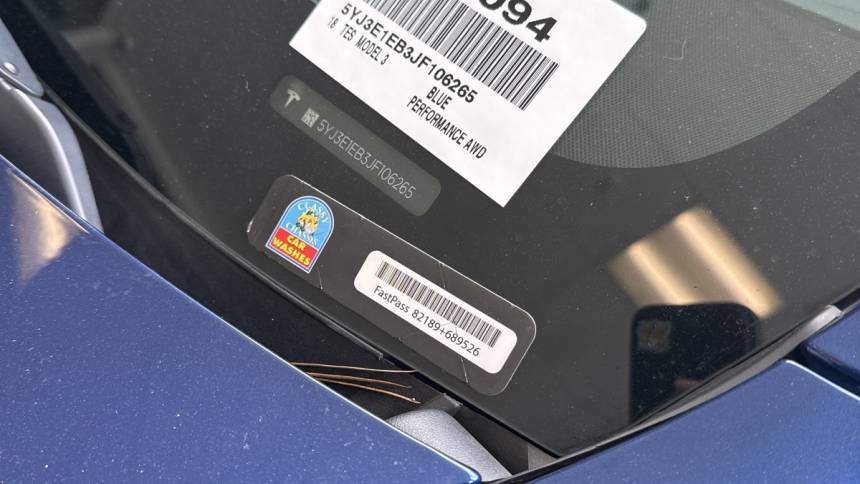 2018 Tesla Model 3 5YJ3E1EB3JF106265
