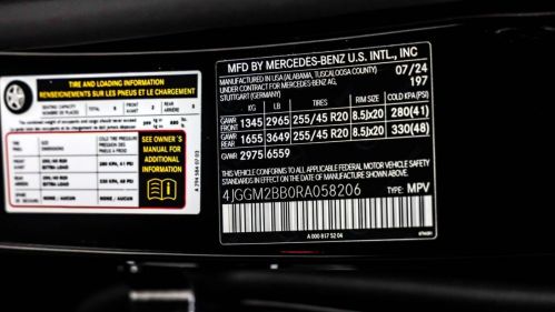 2024 Mercedes EQE SUV 4JGGM2BB0RA058206