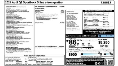 2024 Audi Q8 e-tron - Images - 4
