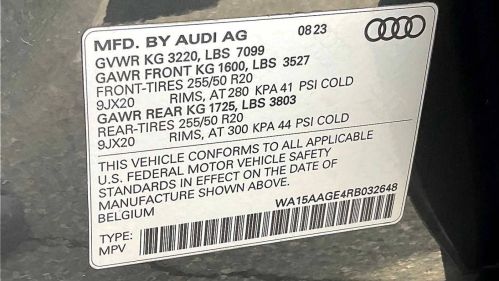 2024 Audi Q8 e-tron - Images - 26