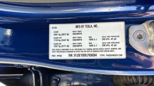 2020 Tesla Model 3 - Images - 30