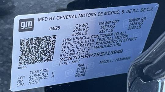 2025 Chevrolet Equinox EV 3GN7DSRP7SS213948